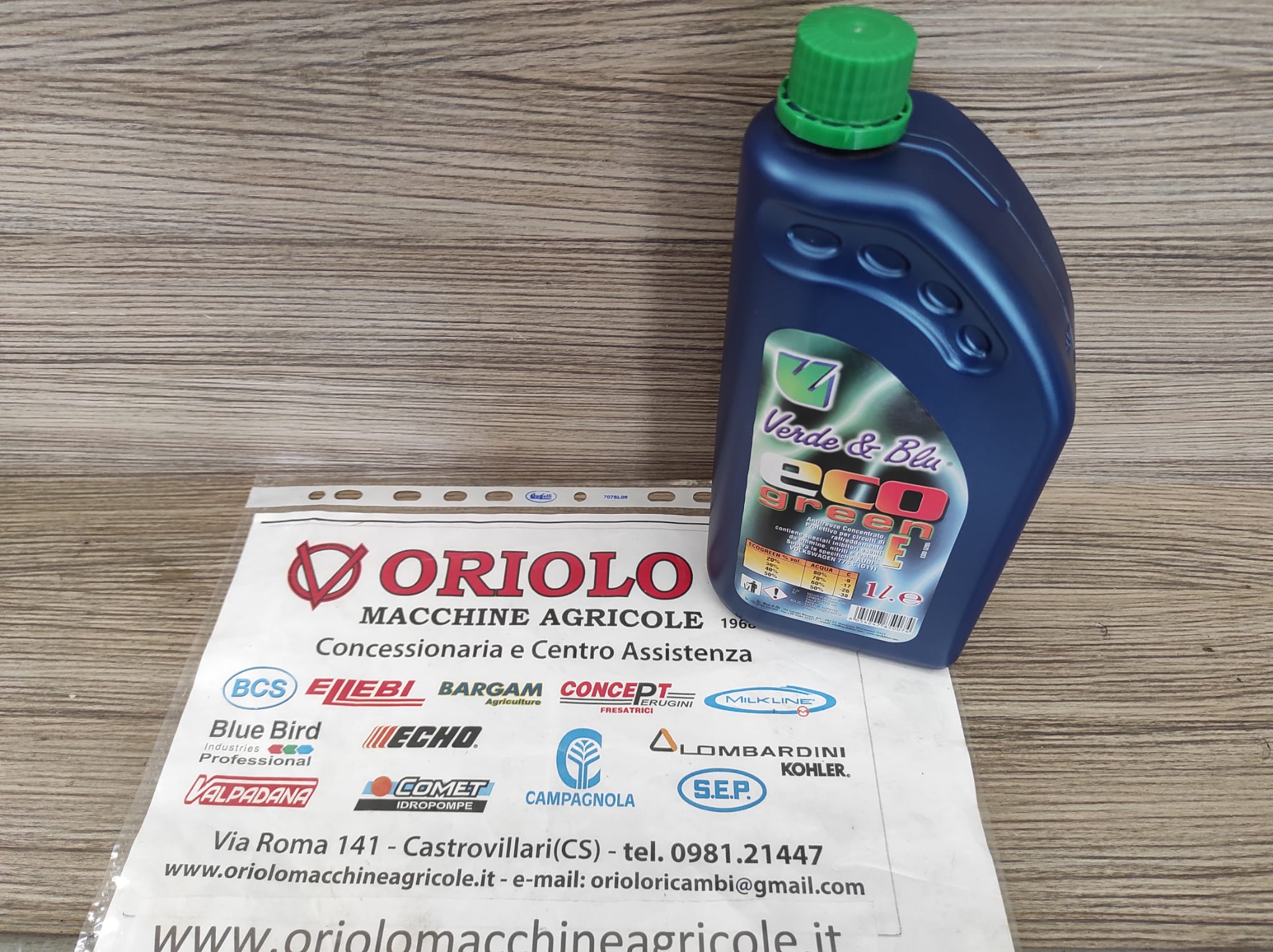 LIQUIDO ANTIGELO 1 L PURO DA DILUIRE